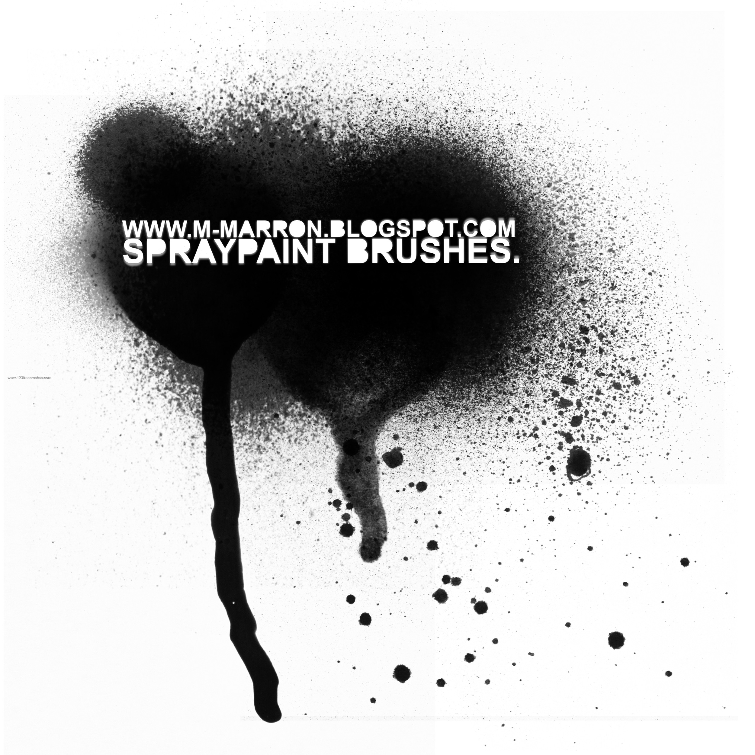 spray brush photoshop free download