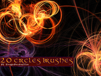 Abstract Circle Fractal