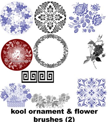 Flower Circle Ornament