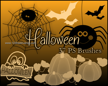 Halloween witch horror bats cat