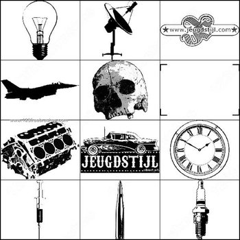 Airplane – Clock Photoshop Brushes